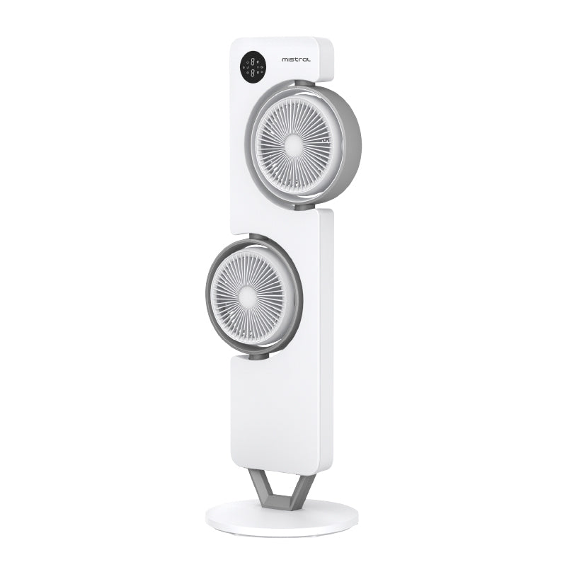 40” BLDC Dual Head Tower Fan with Remote and Ioniser