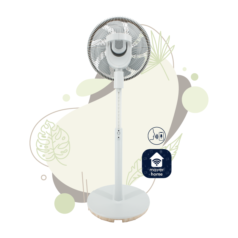 14” DC High Velocity Stand Fan with WIFI & Remote