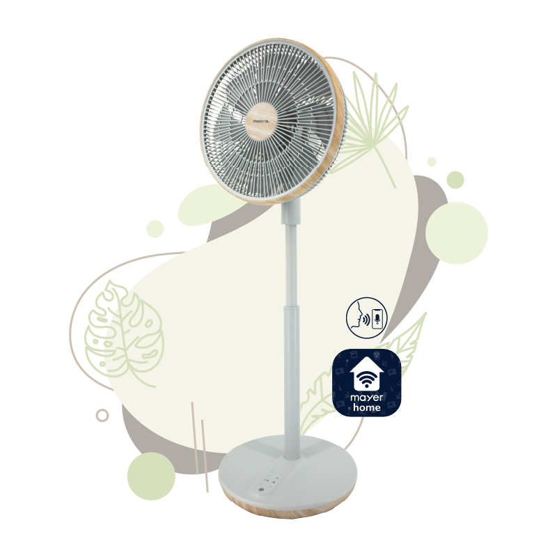 14” DC High Velocity Stand Fan with WIFI & Remote