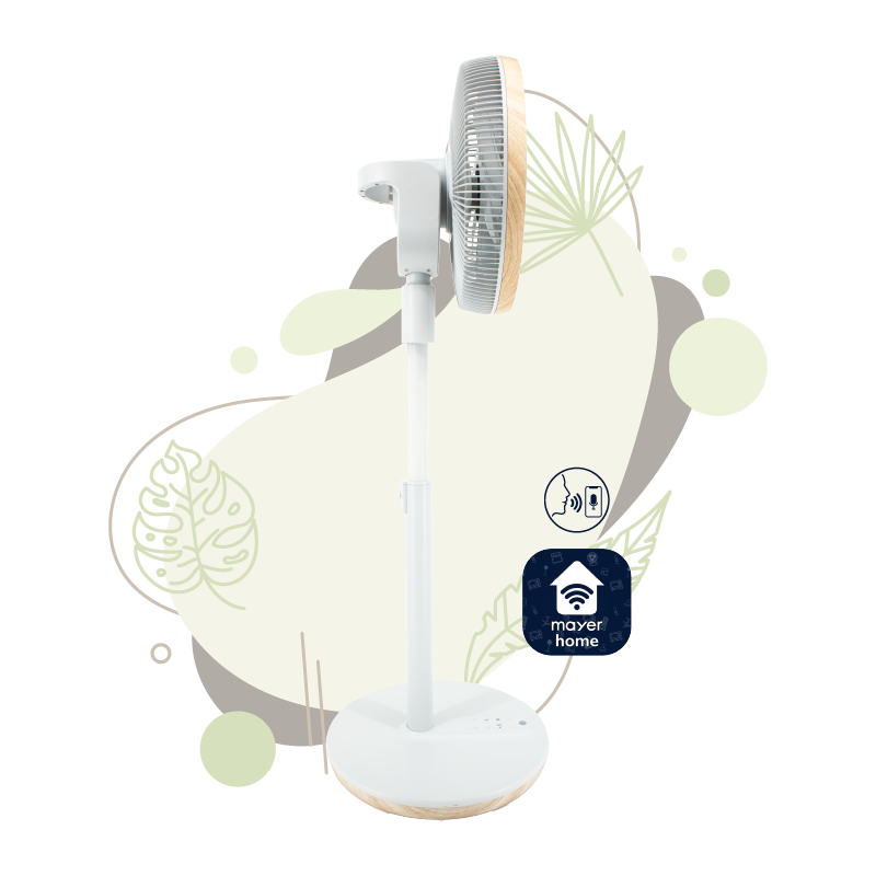 14” DC High Velocity Stand Fan with WIFI & Remote