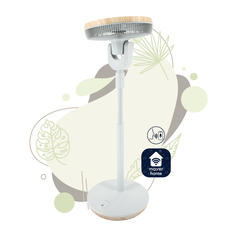 14” DC High Velocity Stand Fan with WIFI & Remote