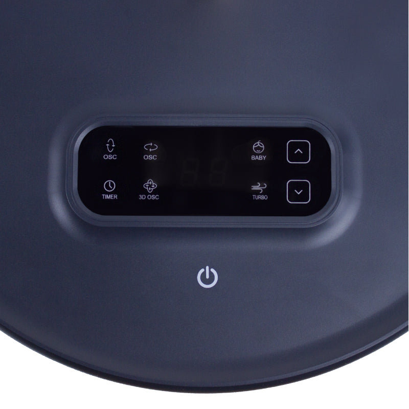 12" High Velocity Stand Fan with Remote Control