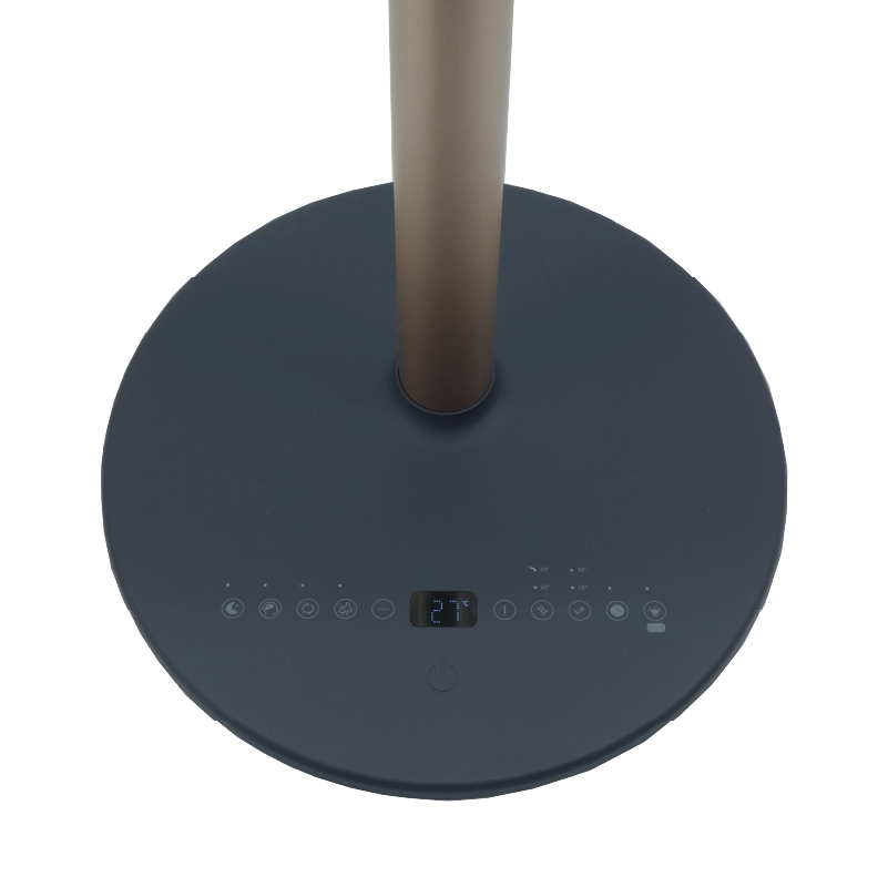 Summer Breeze 12" DC High Velocity Stand Fan with Wi-Fi & Remote Mid-night Blue / Peach Créme / Sky Blue