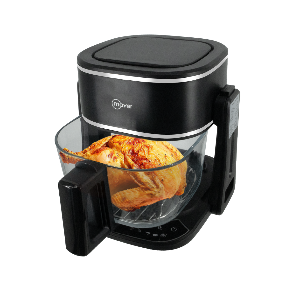 4.5L 3-in-1 Glass Air Fryer with Grill