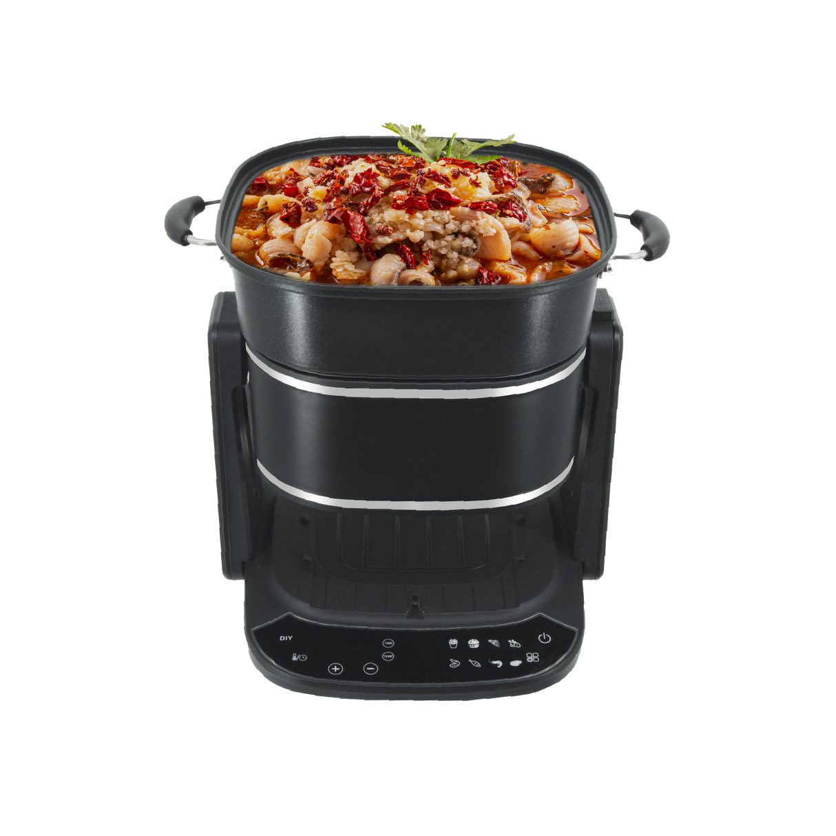 4.5L 3-in-1 Glass Air Fryer with Grill