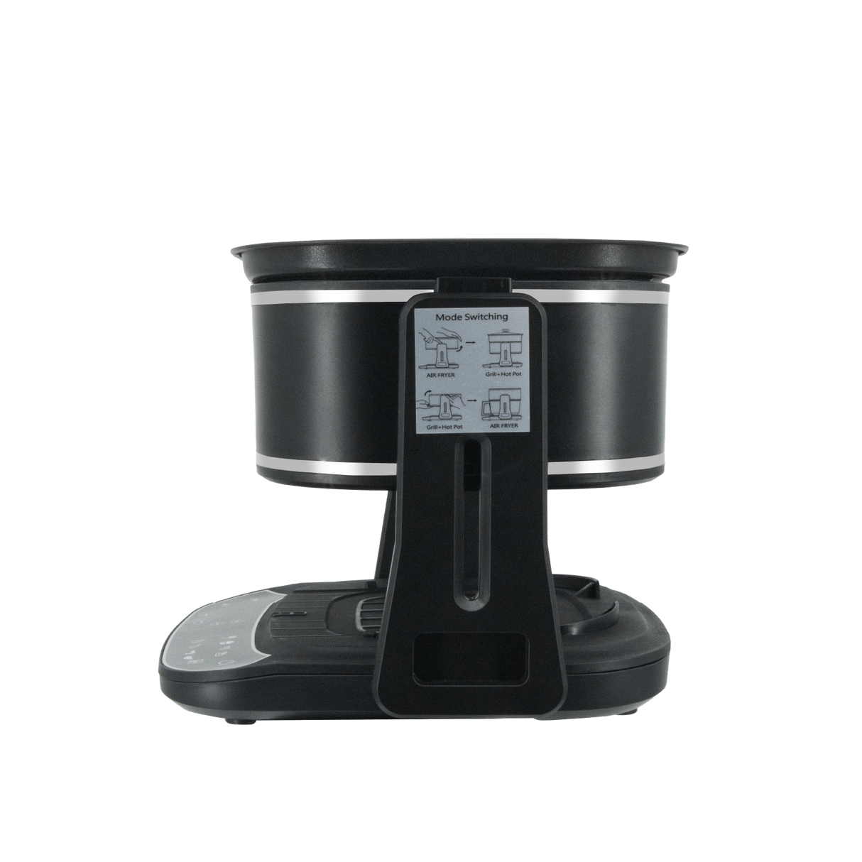 4.5L 3-in-1 Glass Air Fryer with Grill