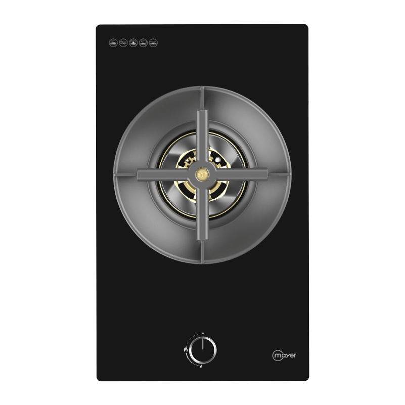 30cm 1 Zone Glass Gas Hob
