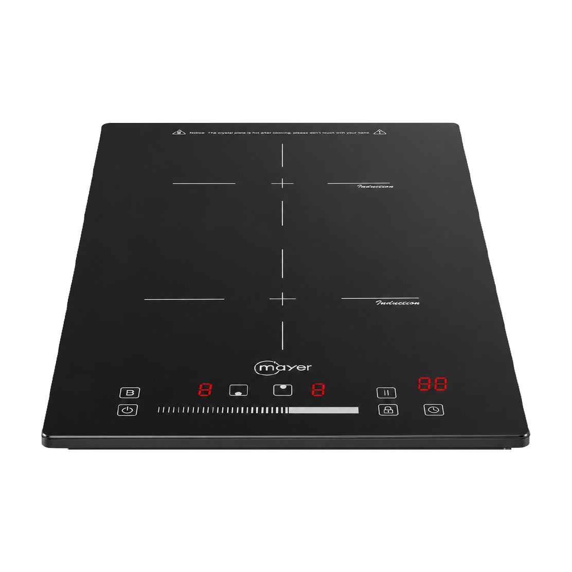 30cm 2 Zones Domino Induction Hob with Slider