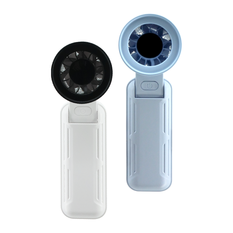 AirZee Lite - High Speed Foldable USB Fan Blue / Cream White