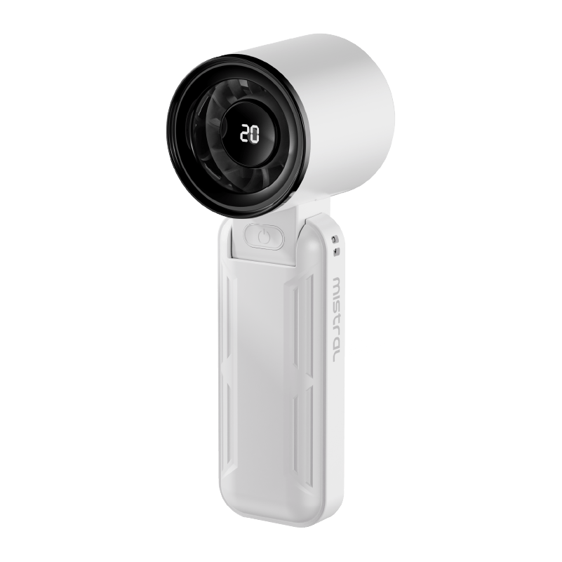 AirZee Lite - High Speed Foldable USB Fan Blue / Cream White