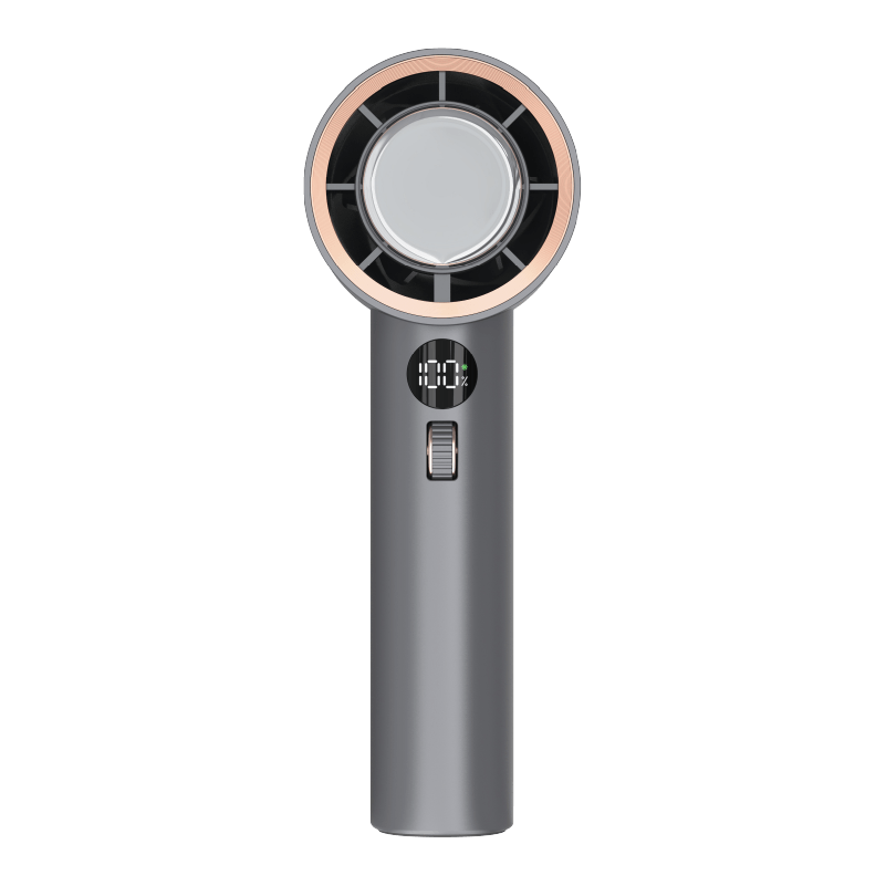 AirZee Pro - High Speed Turbo USB Fan with Cooling Conductor Black Grey