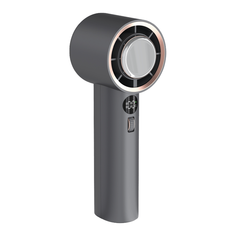 AirZee Pro - High Speed Turbo USB Fan with Cooling Conductor Black Grey