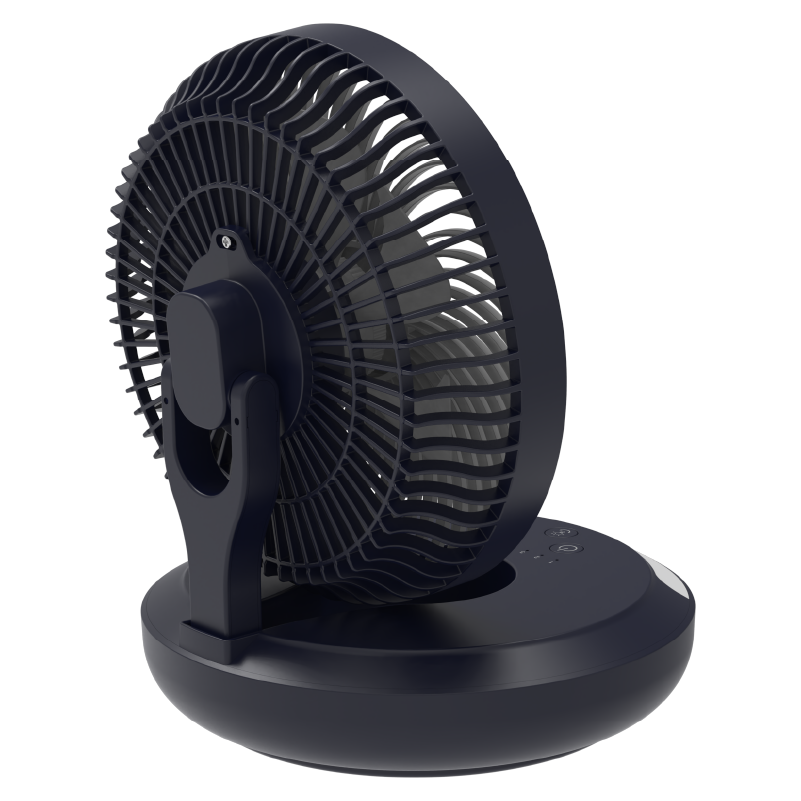 AirZee Plus - 6" Rechargeable Foldable USB Fan with Moodlight