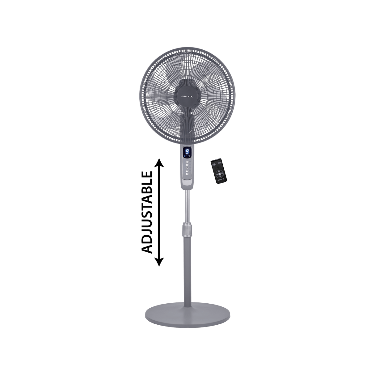 16” DC Stand Fan With Remote