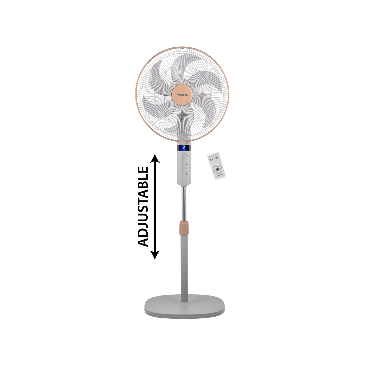 16” DC Stand Fan With Remote