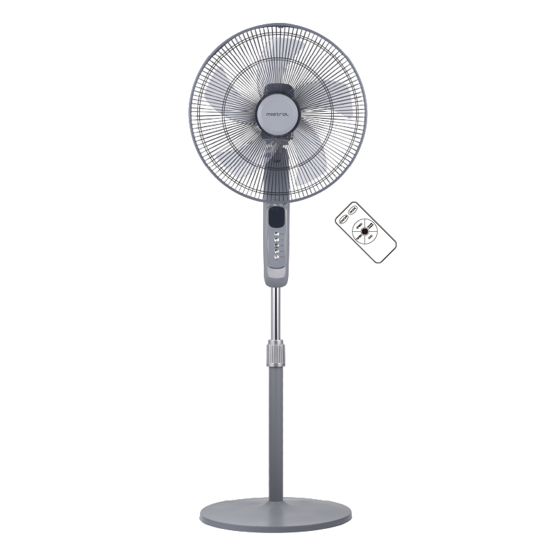 16" DC Stand Fan with Remote - SG60 EXCLUSIVE with AC Adapter