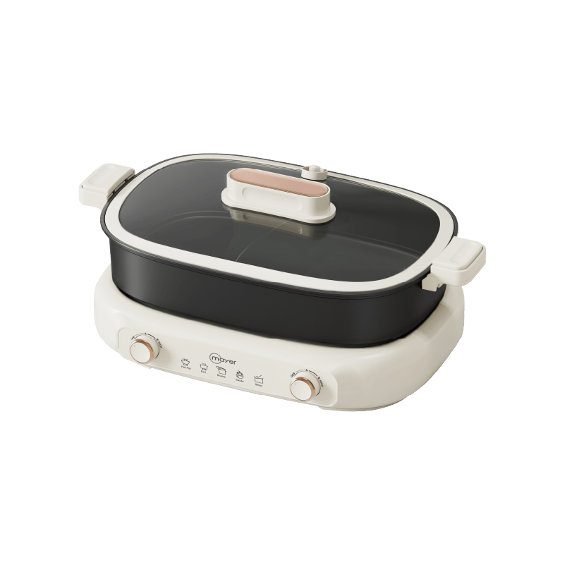 7L Yuan Yang Hot Pot (White)
