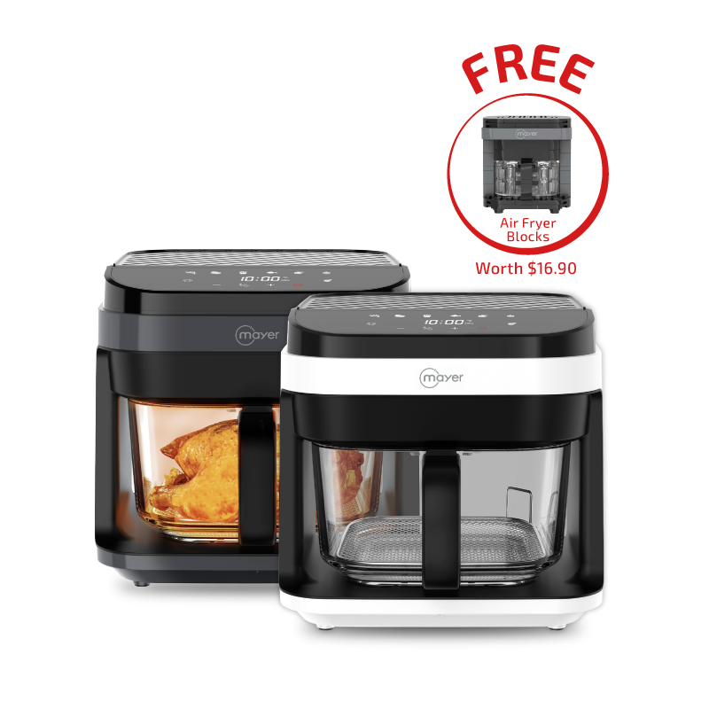 5.5L Digital Glass Air Fryer