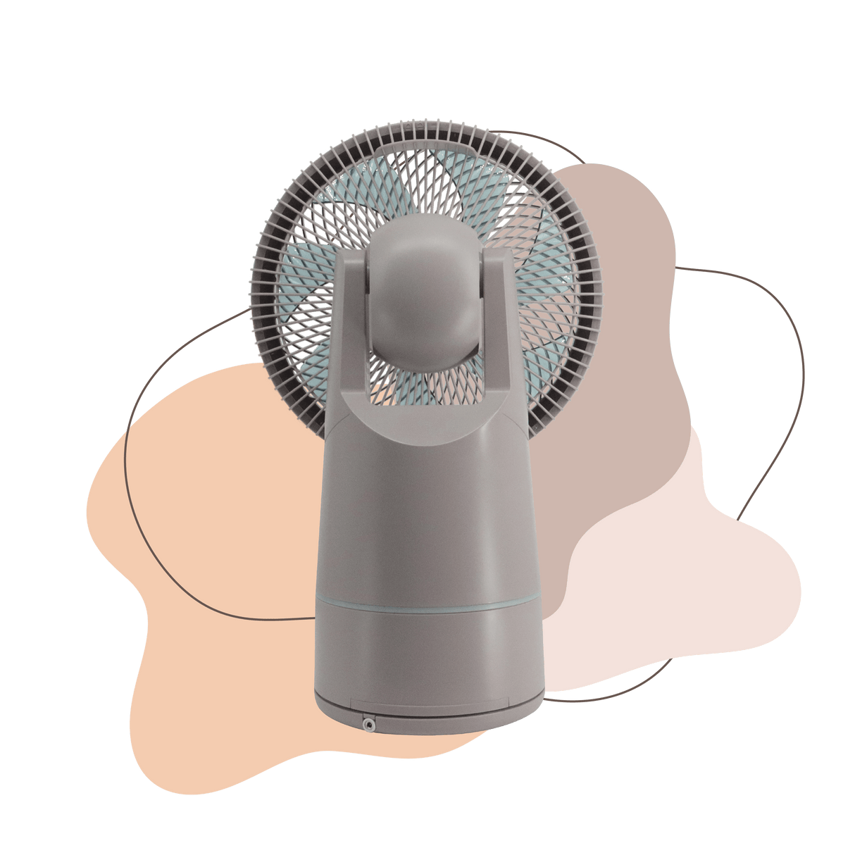 10" DC High Velocity Desk Fan with Remote