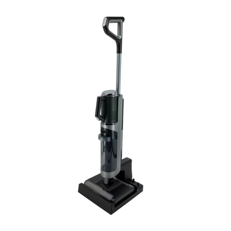 Dual Roller Cordless Floor Washer Vacuum Cleaner with Electrolyzed Water Hot Air Drying