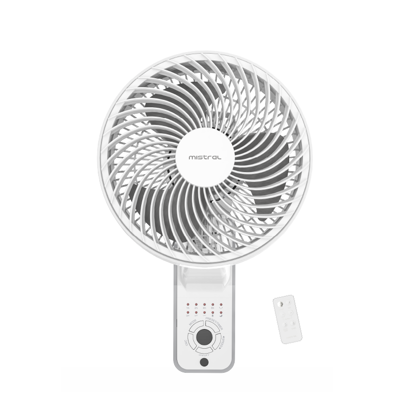 9" DC Wall Fan with Remote