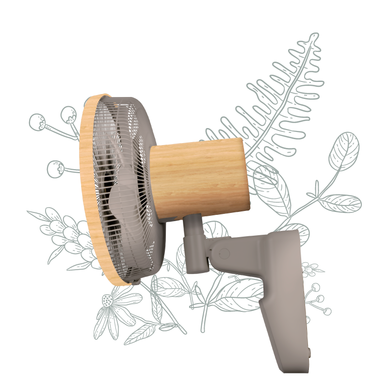 14" DC Wall Fan with Remote