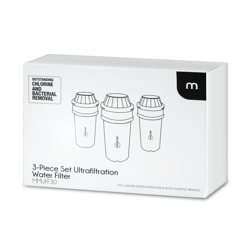 3-Piece Set Ultrafiltration Water Filter