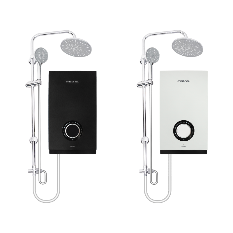 Instant Shower Heater with DC Pump & Rain Shower