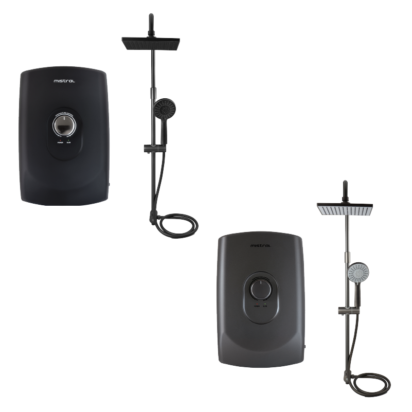 Instant Shower Heater with Rain Shower