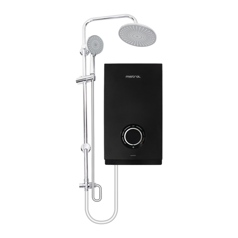 Instant Shower Heater with DC Pump & Rain Shower