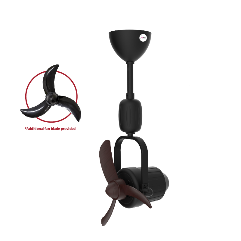 16" Corner / Ceiling / Wall Fan with Remote