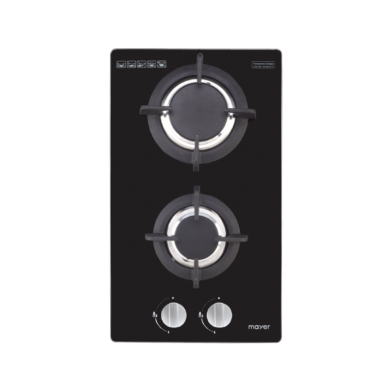 30cm 2 Burner Domino Gas Hob