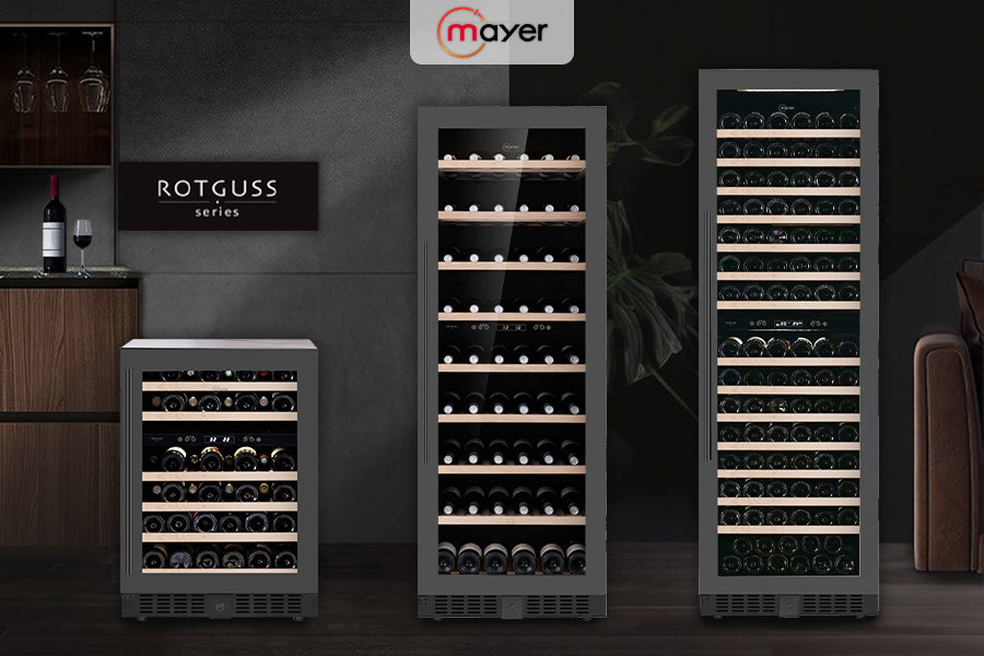 Revolutionise wine storage with Mayer’s Rotguss Series Wine Chillers