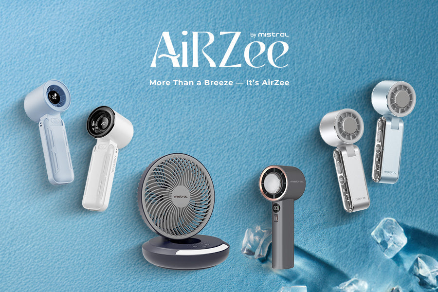AirZee Portable Turbo USB Fans - Stay Cool Anywhere, Anytime