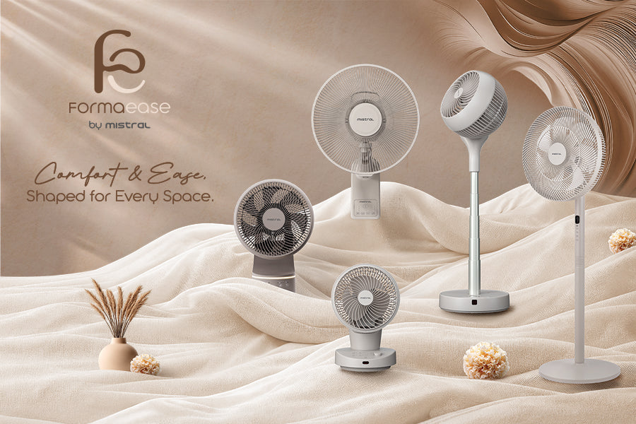 Mistral Formaease Collection: Air Circulators Designed for Softer, Cosier Homes