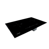 90 cm Semi-integrated Hood with Oil Tray + 75cm 2 Zone Hybrid Hob with Slider
