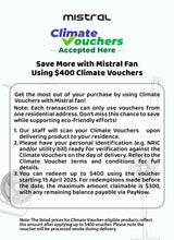 [NDP SG61] [Climate Voucher] 31" DC Tower Fan