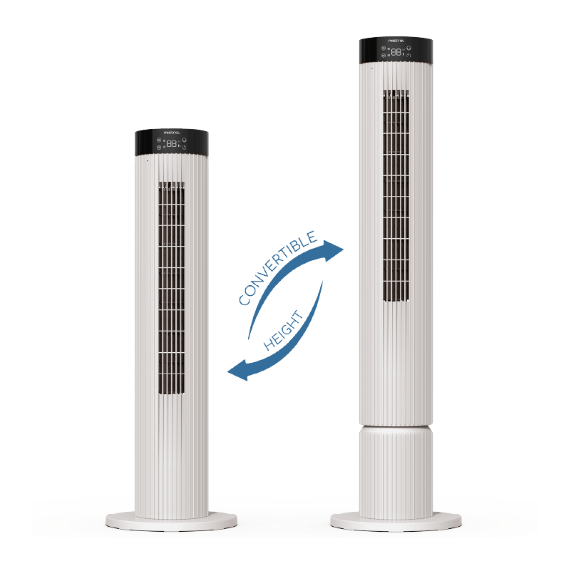 43" DC Turbo Tower Fan with Wifi & Remote