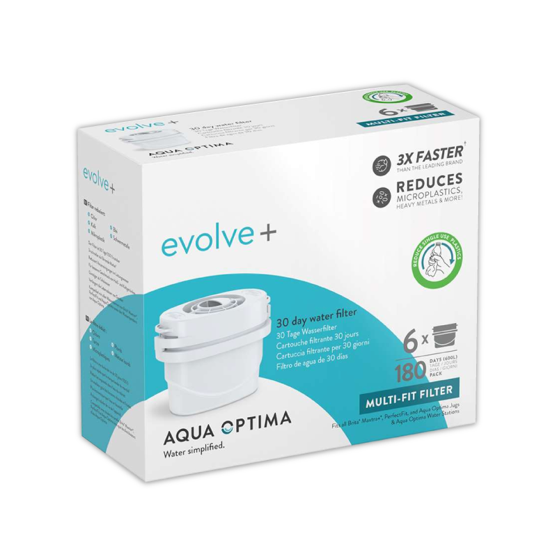 Evolve+ Water Filter - 6 in 1