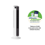 [Climate Voucher] 35" DC Tower Fan With Remote Control