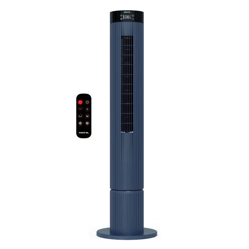 43" DC Turbo Tower Fan with Wifi & Remote