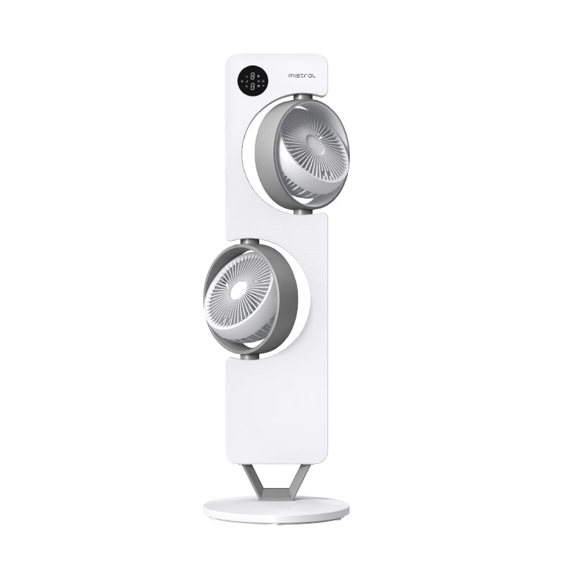 40” BLDC Dual Head Tower Fan with Remote and Ioniser