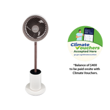 [Climate Voucher] 7" DC High Velocity Moodlight Fan with Remote - Twilight