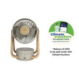 [Climate Voucher] 8" DC High Velocity Fan with Remote