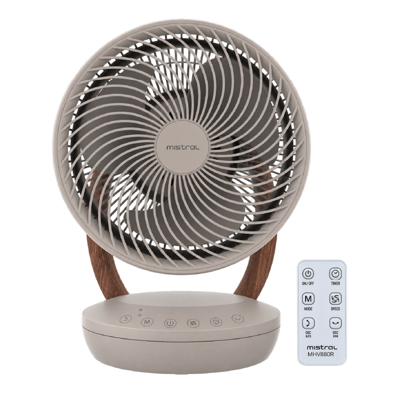 8" BLDC High Velocity Desk Fan with Remote