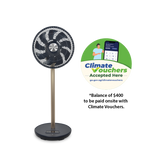 [Climate Voucher] 12" High Velocity Stand Fan with Remote Control