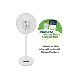 [Climate Voucher] 12" High Velocity Stand Fan with Remote Control