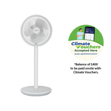 [Climate Voucher] Mimica 10" High Velocity Stand Fan With Remote Control