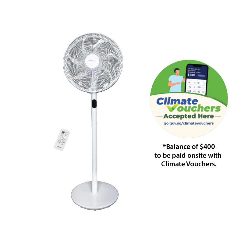 [Climate Voucher] 16" DC Stand Fan