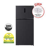480L 2-Door Frost Free Top Mount Freezer Fridge